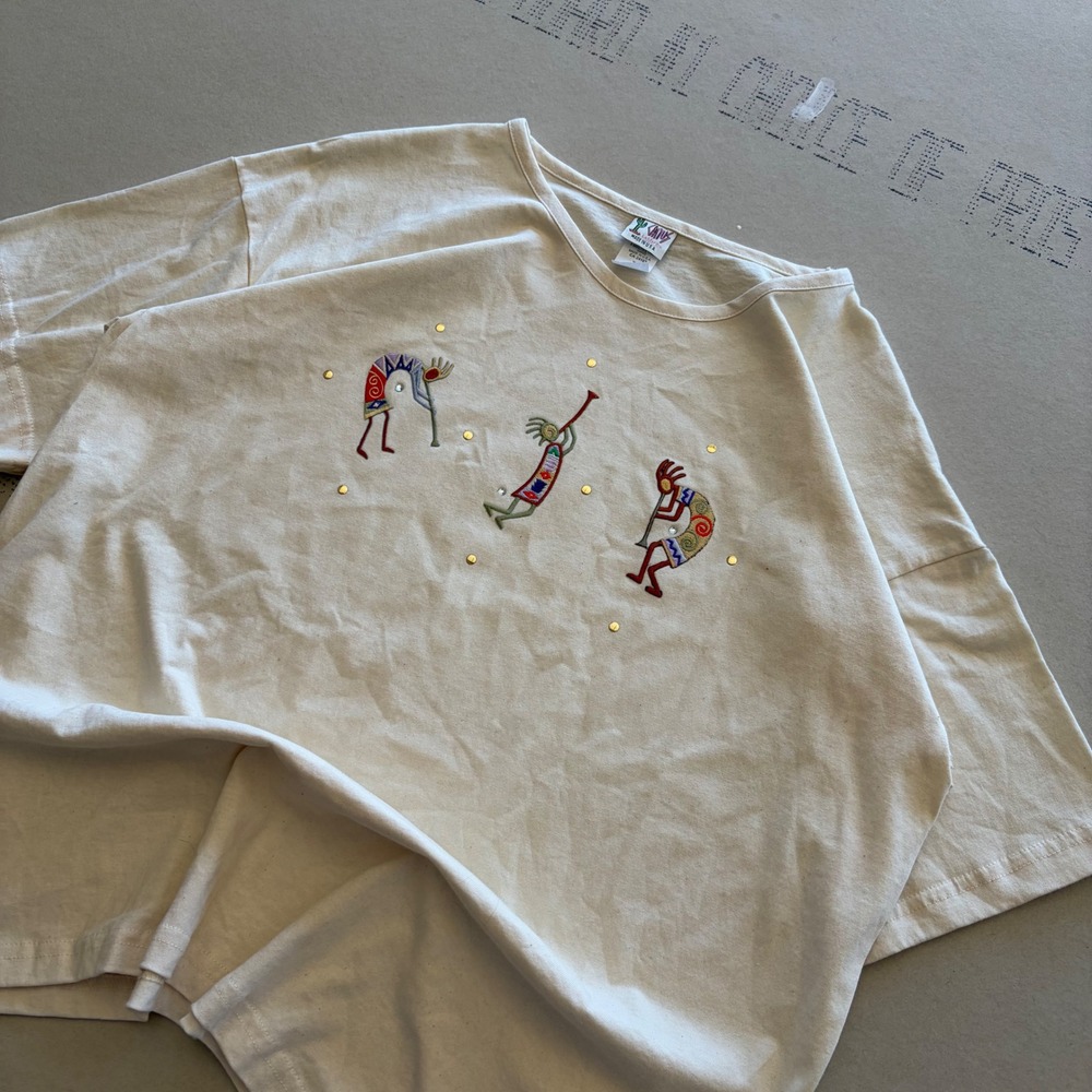 Vintage 90s Cactus California Kokopelli Southwest T-shirt